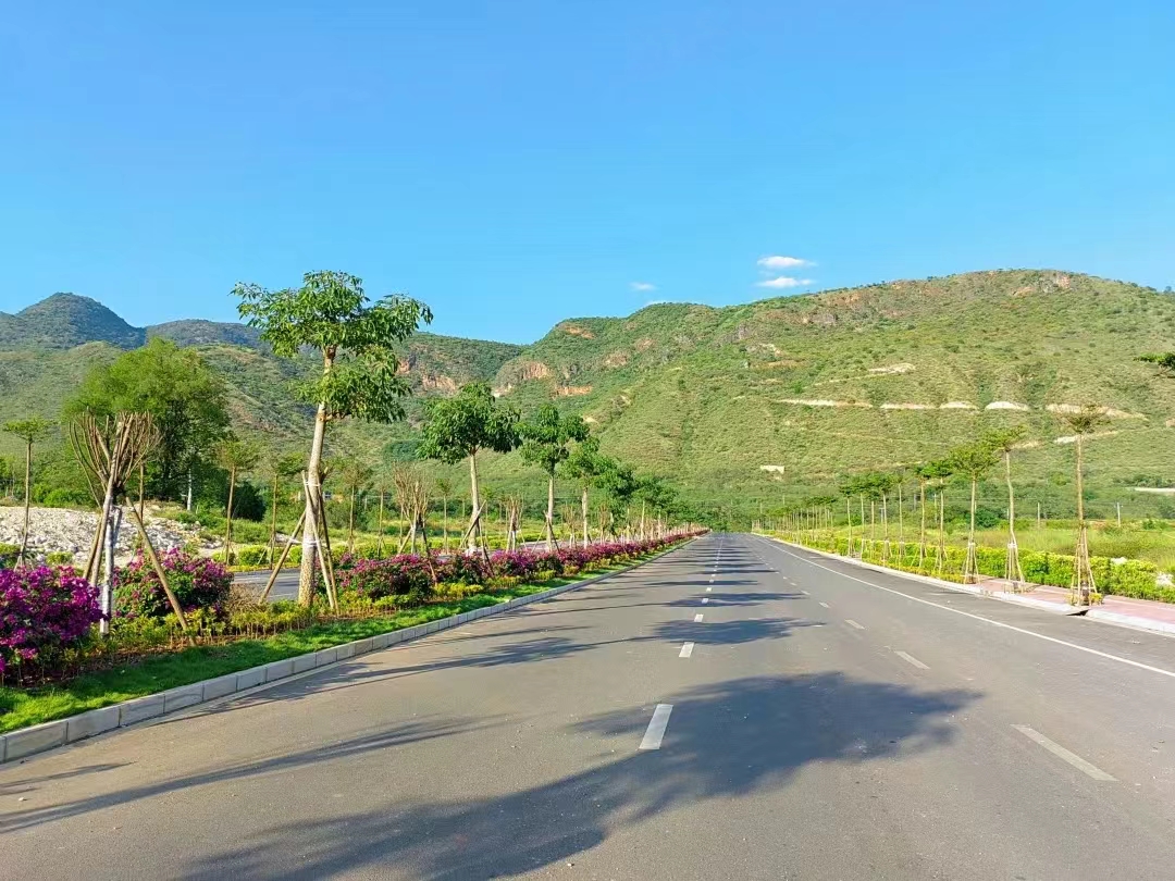 元江县跨江大桥联络线2026世界杯官方网址江东段顺利通过竣工验收