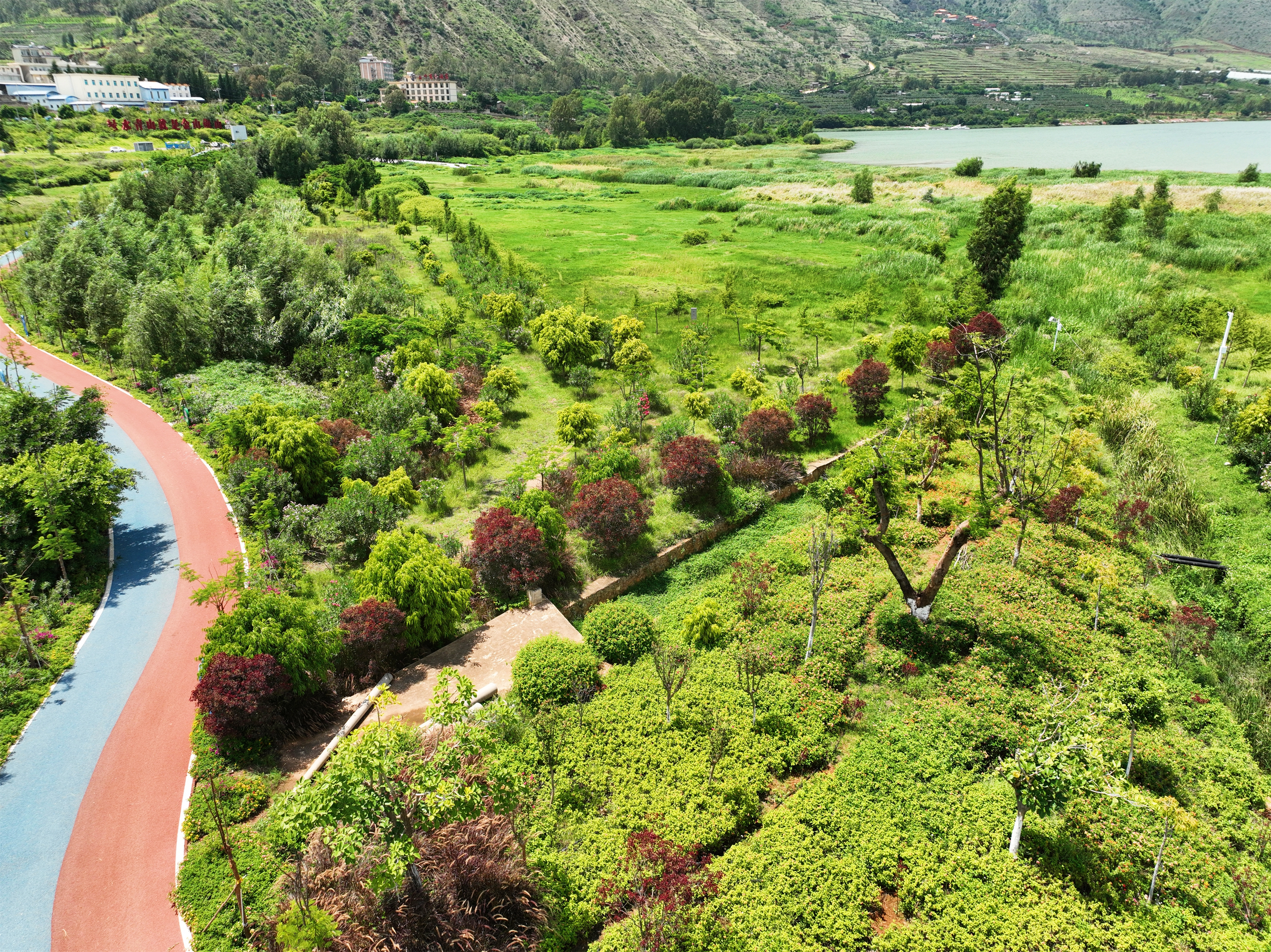 永胜县2018年程海湖生态修复世界杯比分推荐（一期）顺利通过竣工验收