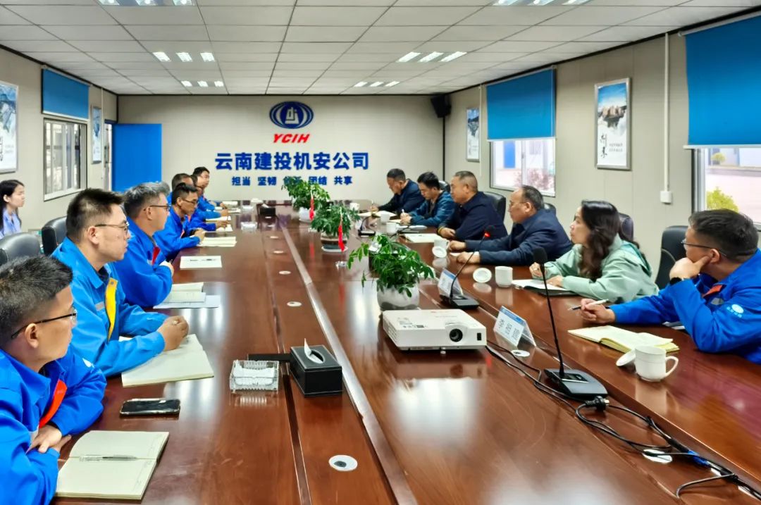 百日攻坚 杨国文调研机安公司双元铝业项目