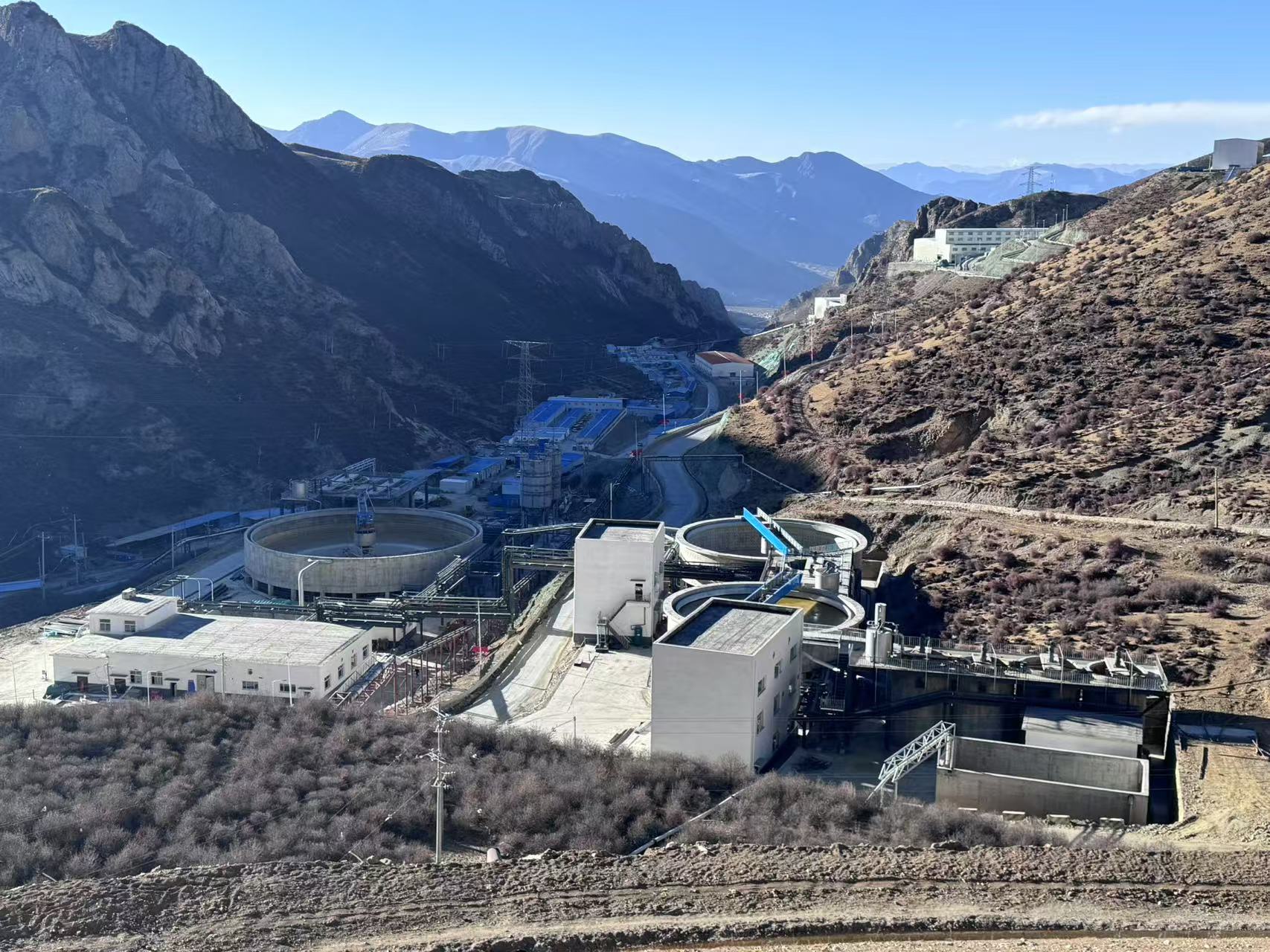 西藏牛马塘项目4508区域顺利试运行