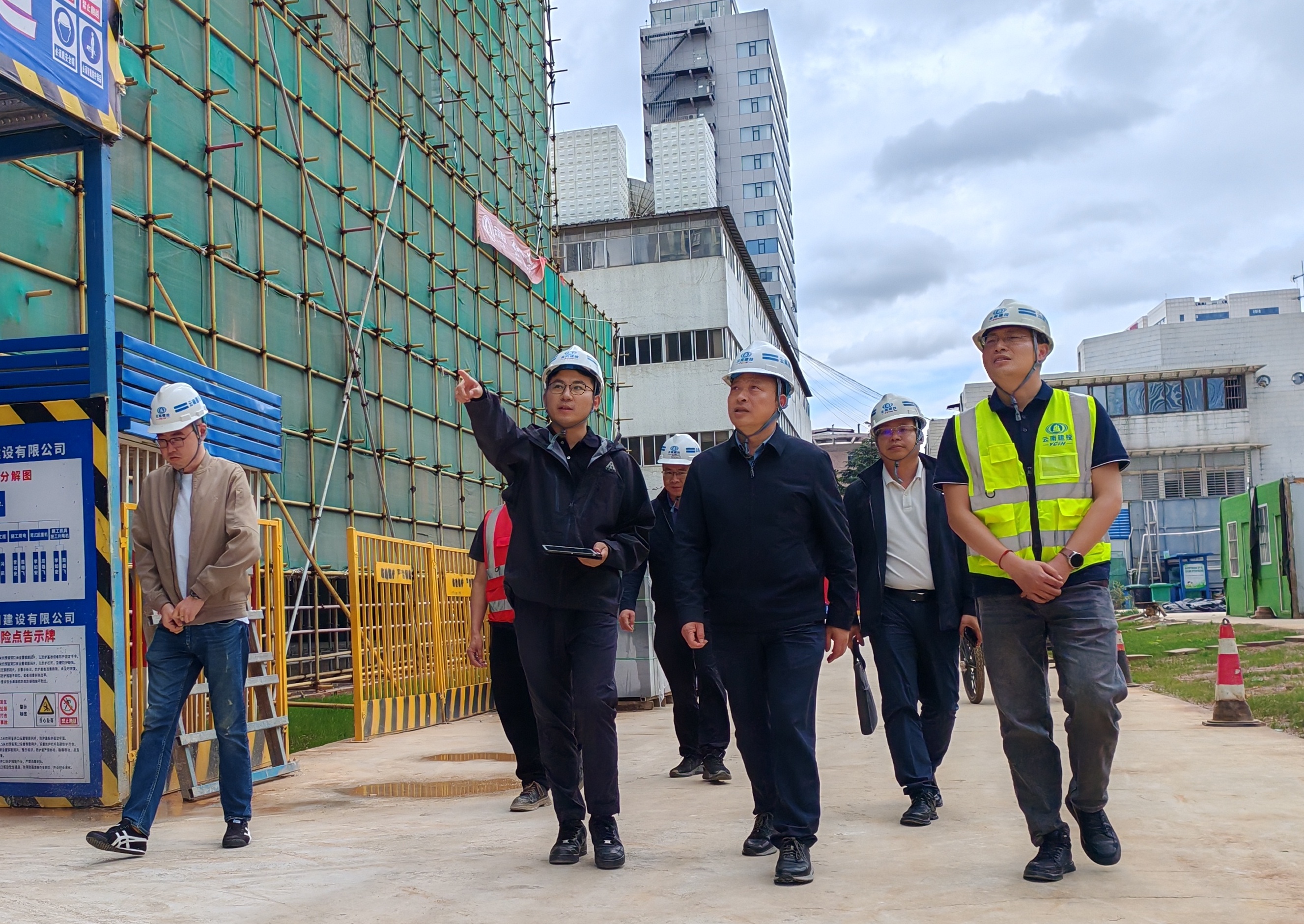 王永强调研昆明片区重点项目