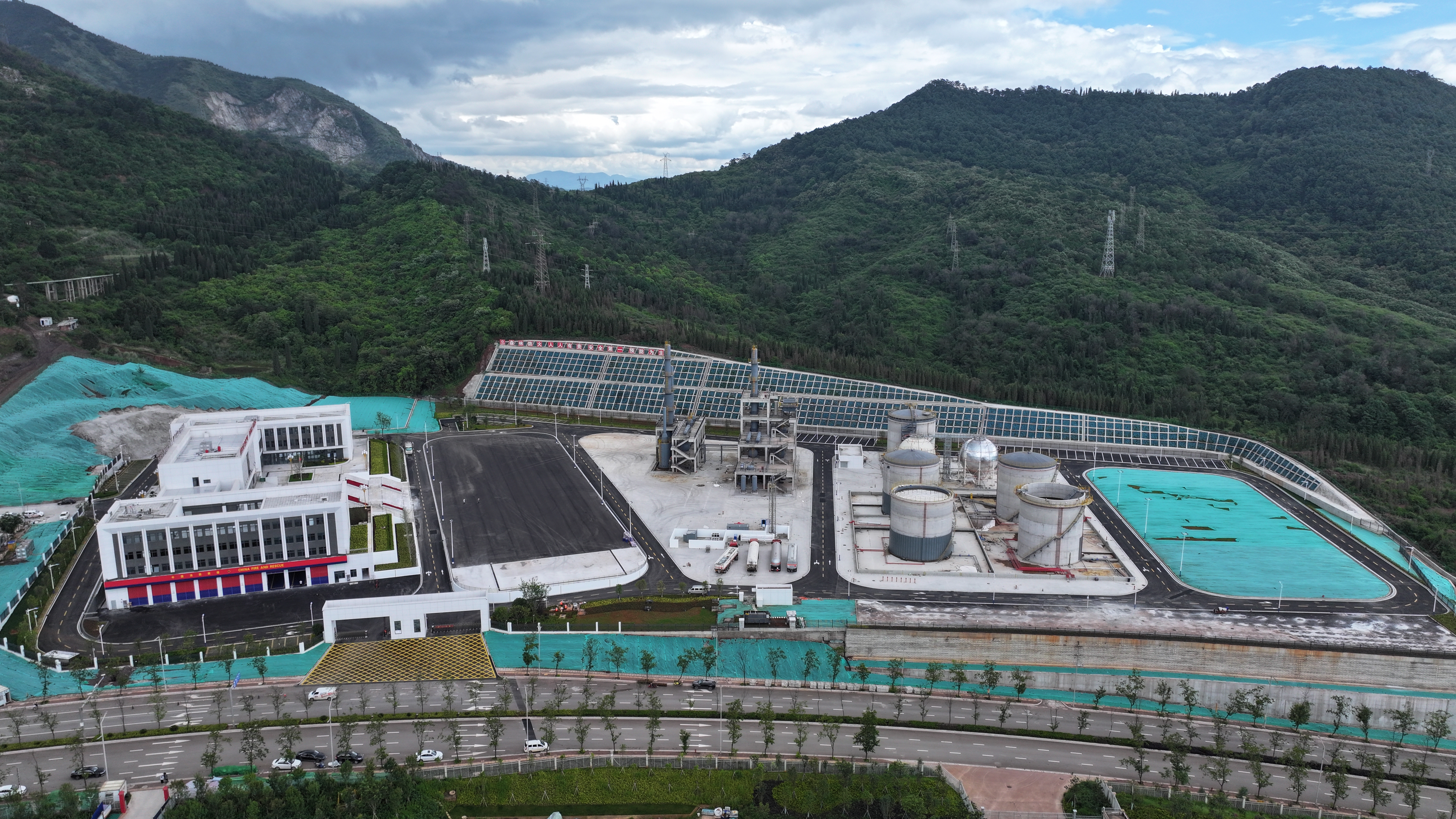 云南省消防救援总队综合训练基地项目顺利通过联合验收