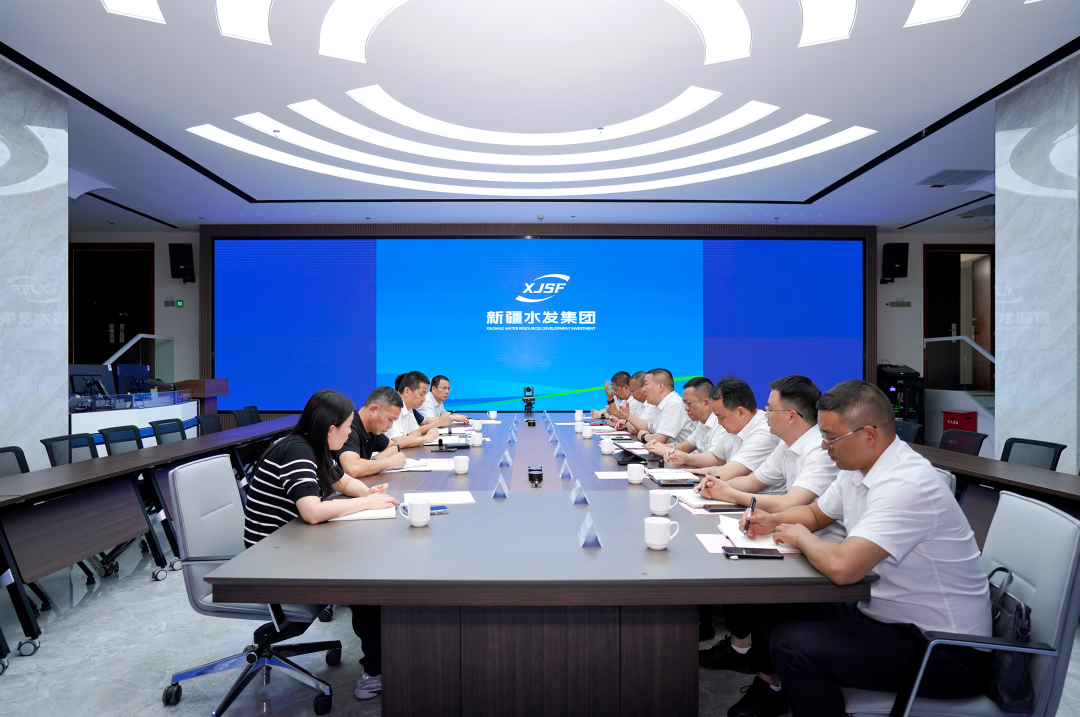 以水为媒 共谋发展 世界杯网址与新疆水发世界杯网址交流座谈