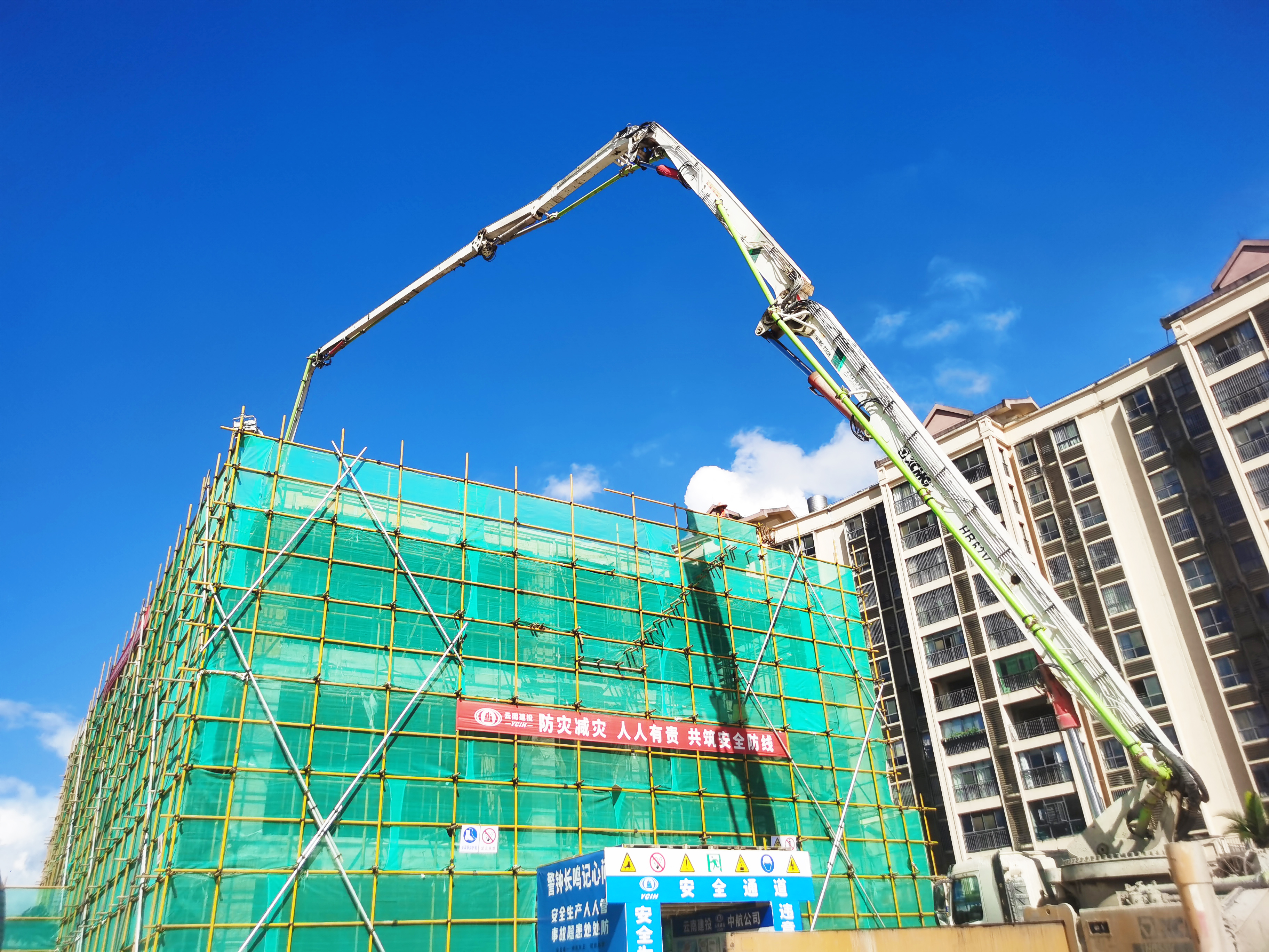 孟连勐阿查验货场世界杯网址全部建筑主体完工