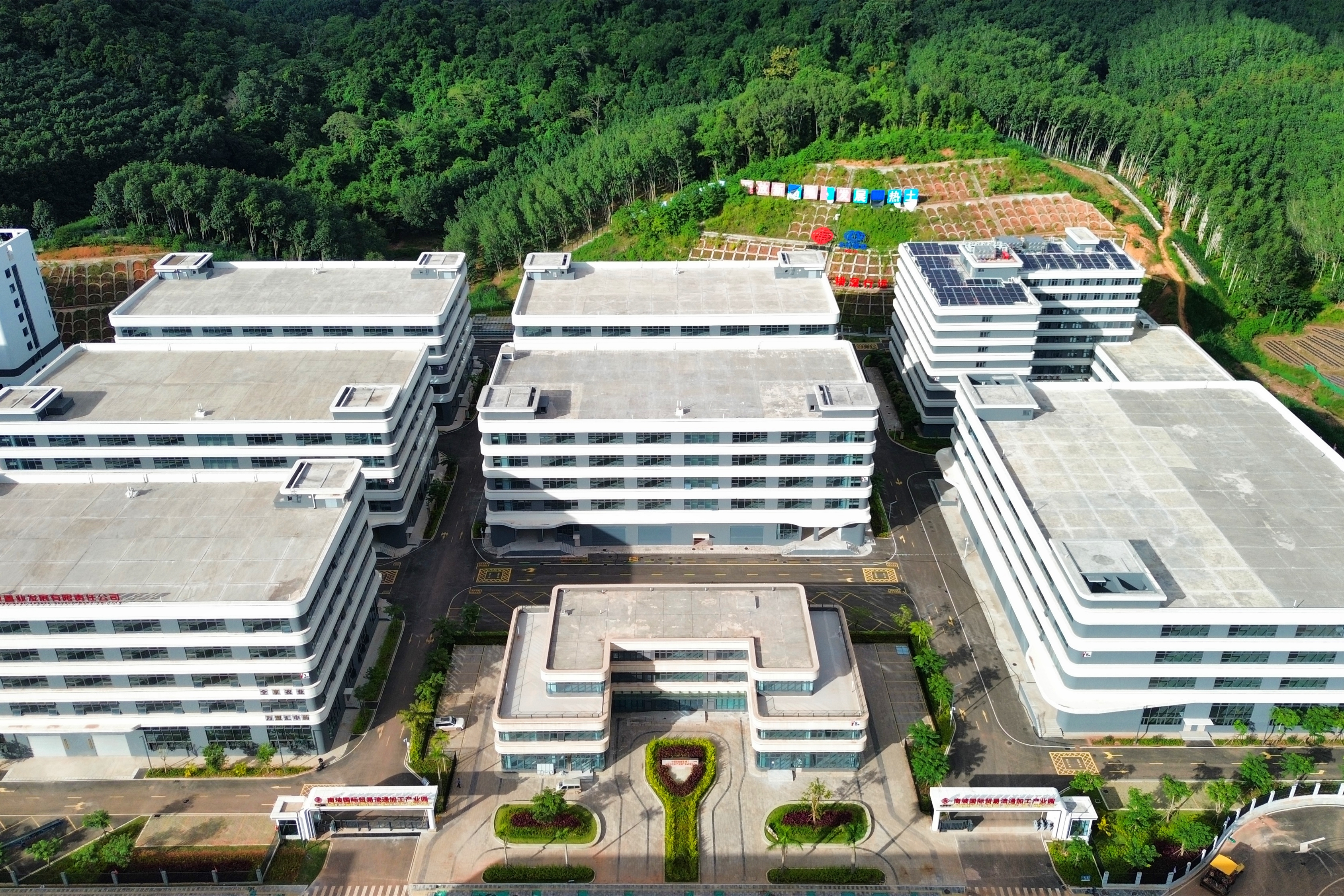 磨憨国际贸易流通加工产业园世界杯官网合作平台通过竣工验收