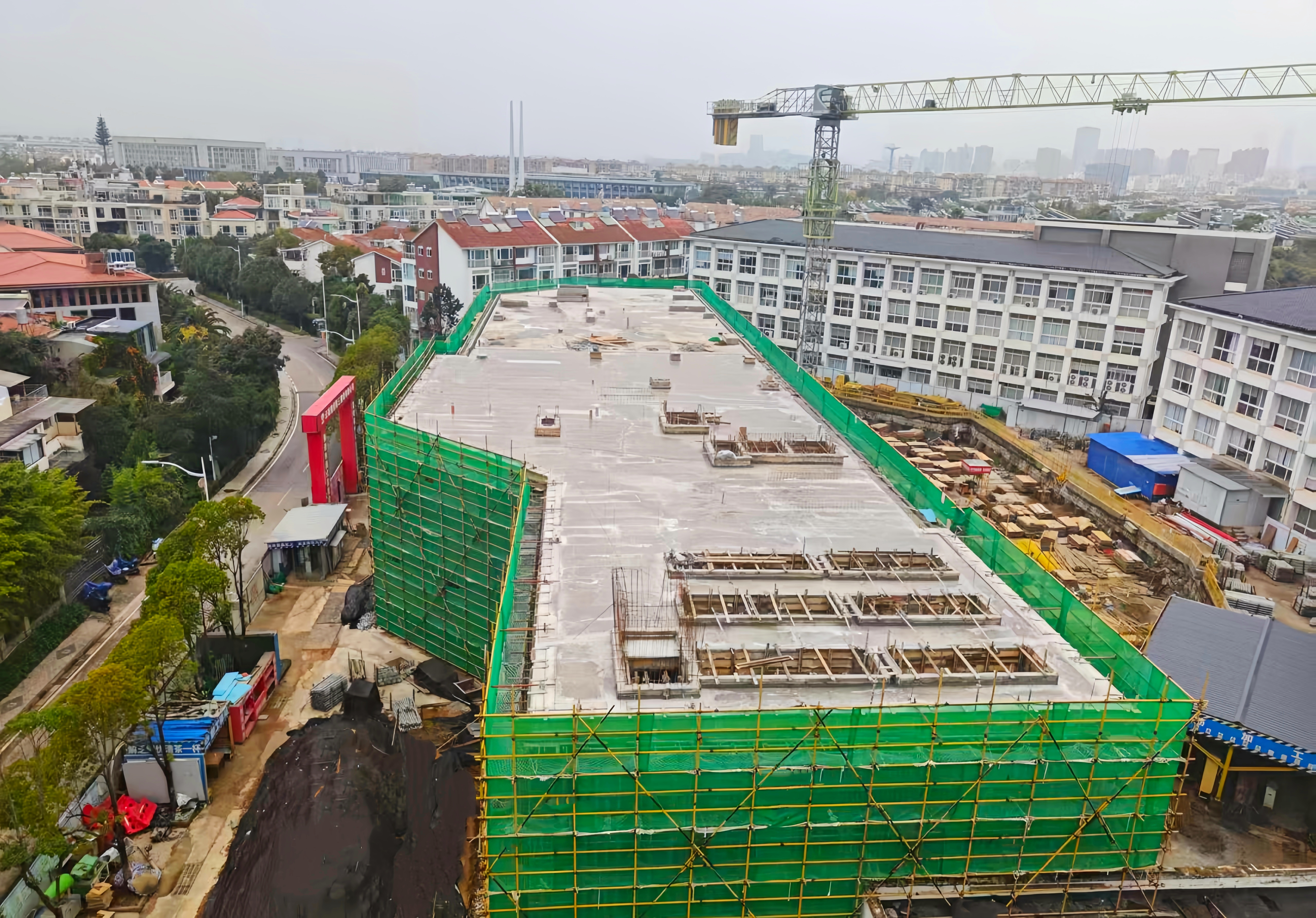 昆明市疾控中心能力提升建设世界杯官网合作平台主体结构封顶